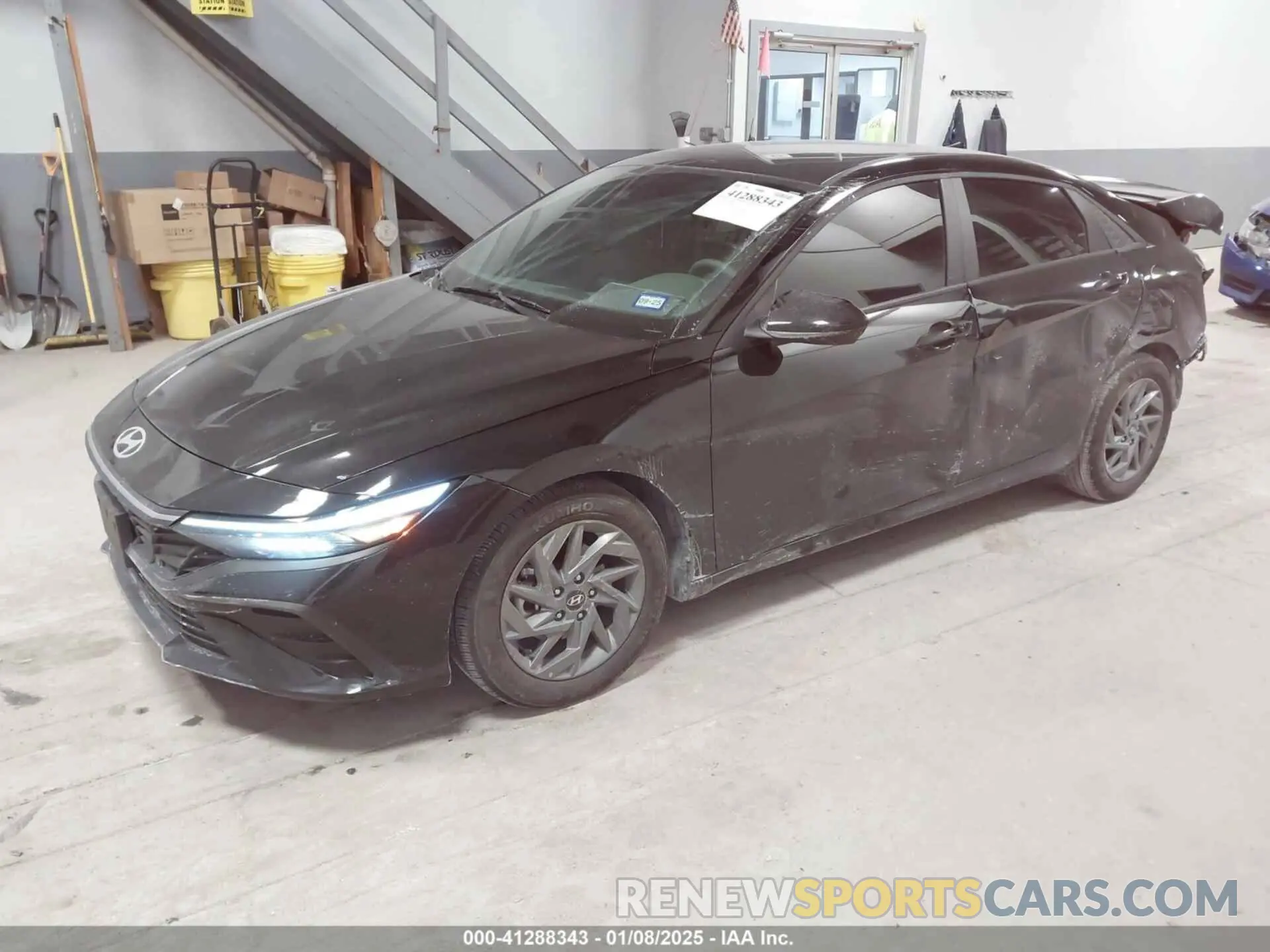 2 Photograph of a damaged car KMHLM4DG1RU654944 HYUNDAI ELANTRA 2024