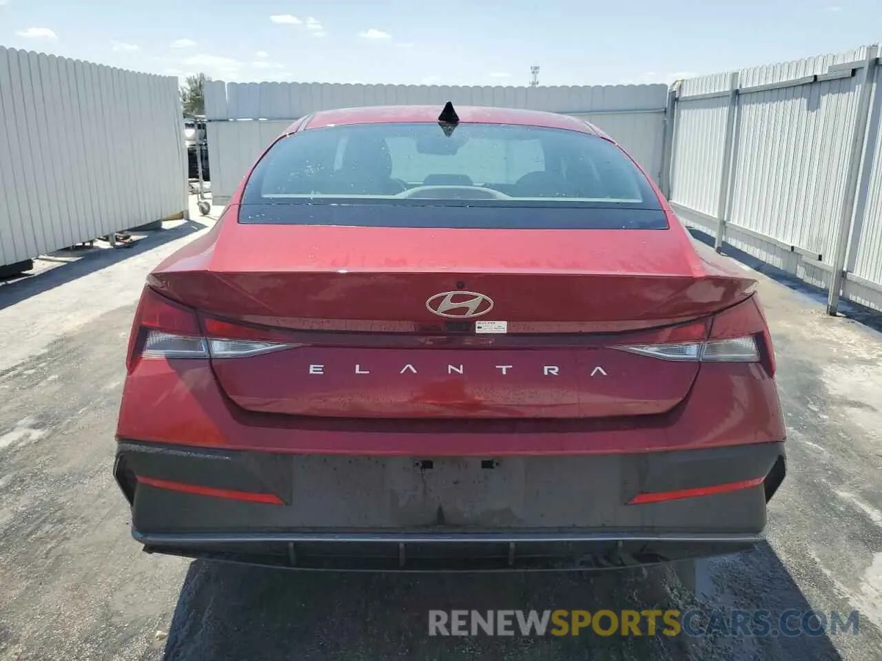 6 Фотография поврежденного автомобиля KMHLM4DG1RU691461 HYUNDAI ELANTRA 2024