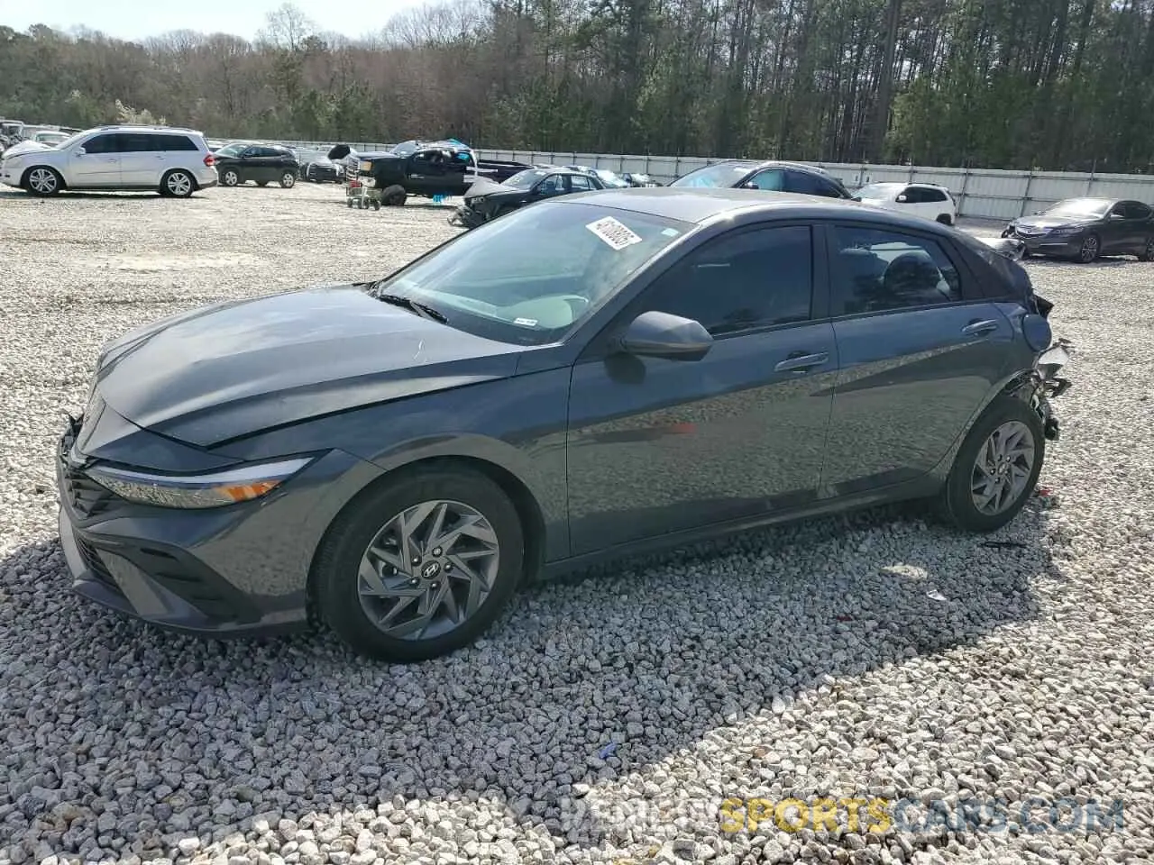 1 Photograph of a damaged car KMHLM4DG1RU692982 HYUNDAI ELANTRA 2024