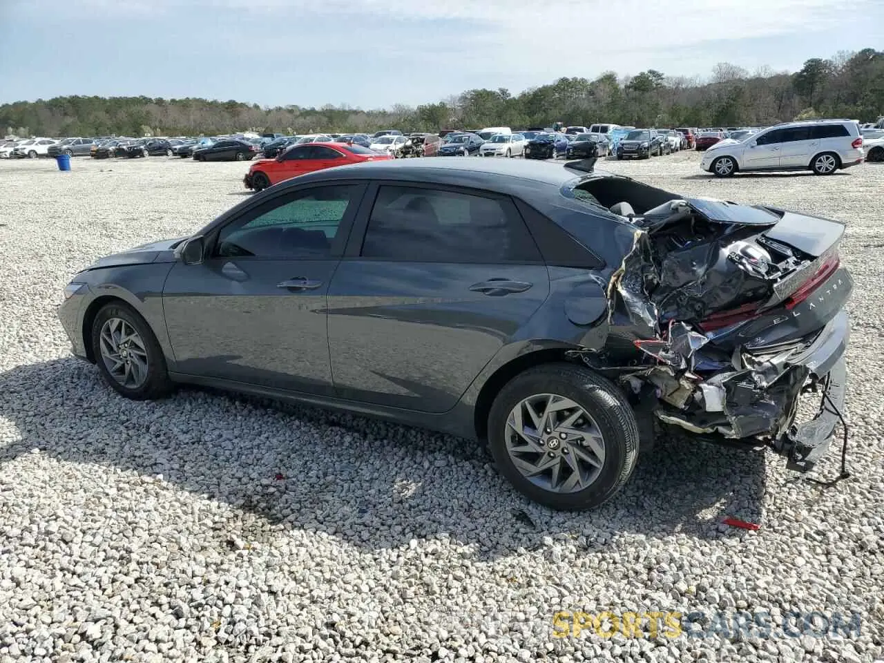 2 Photograph of a damaged car KMHLM4DG1RU692982 HYUNDAI ELANTRA 2024
