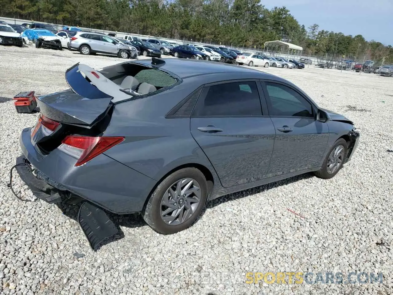 3 Photograph of a damaged car KMHLM4DG1RU692982 HYUNDAI ELANTRA 2024