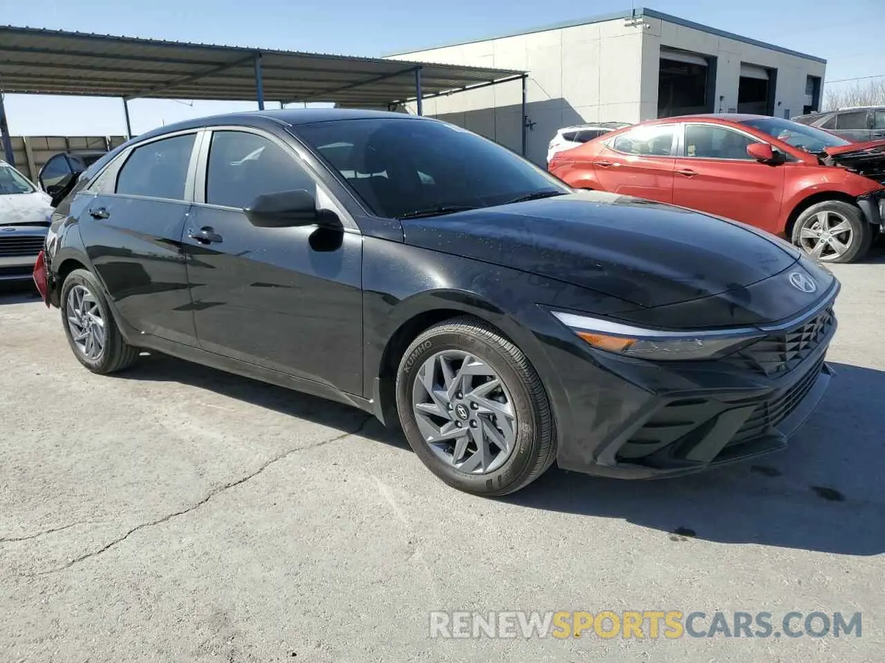4 Photograph of a damaged car KMHLM4DG1RU800825 HYUNDAI ELANTRA 2024