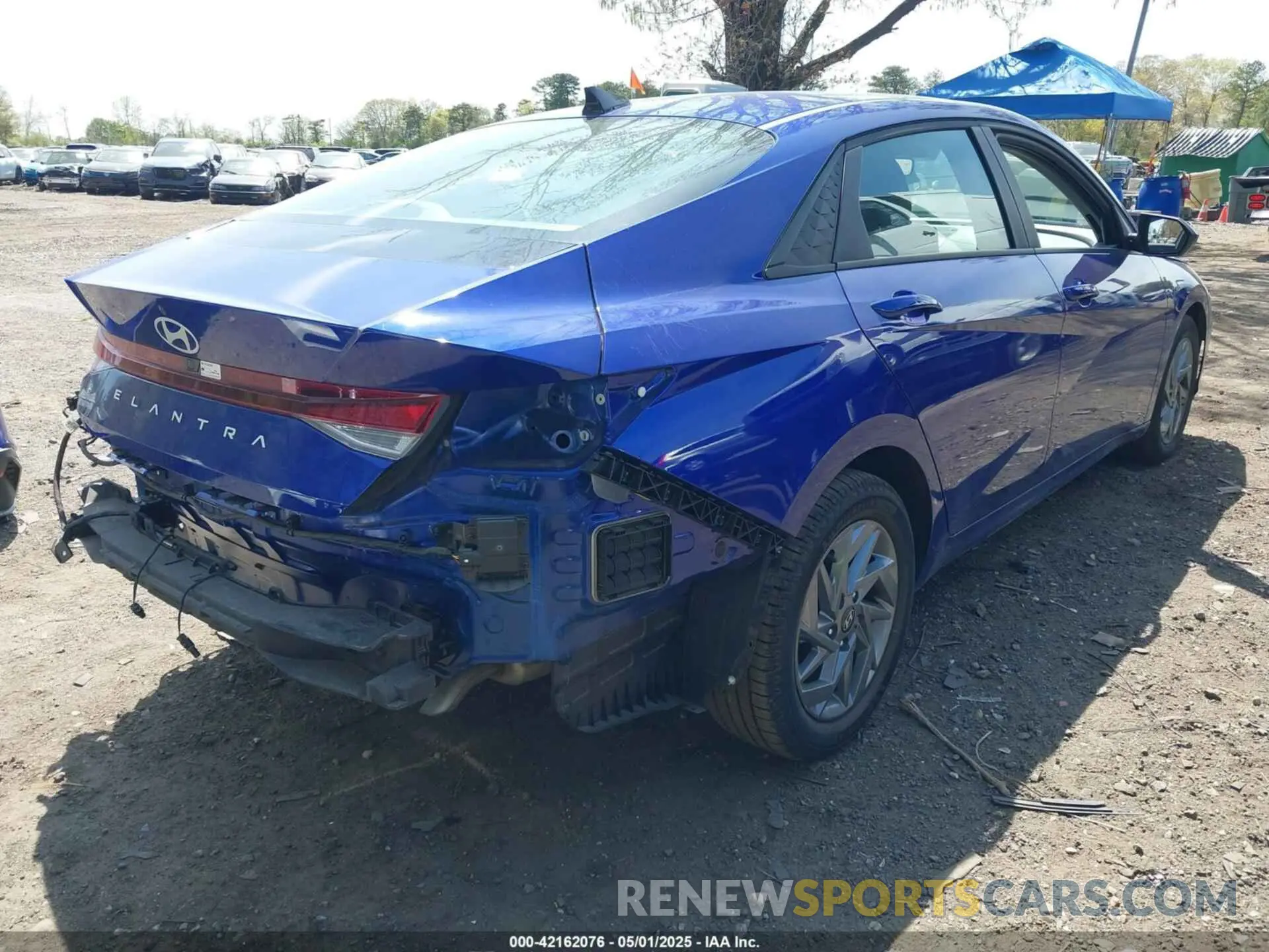 4 Photograph of a damaged car KMHLM4DG1RU848518 HYUNDAI ELANTRA 2024