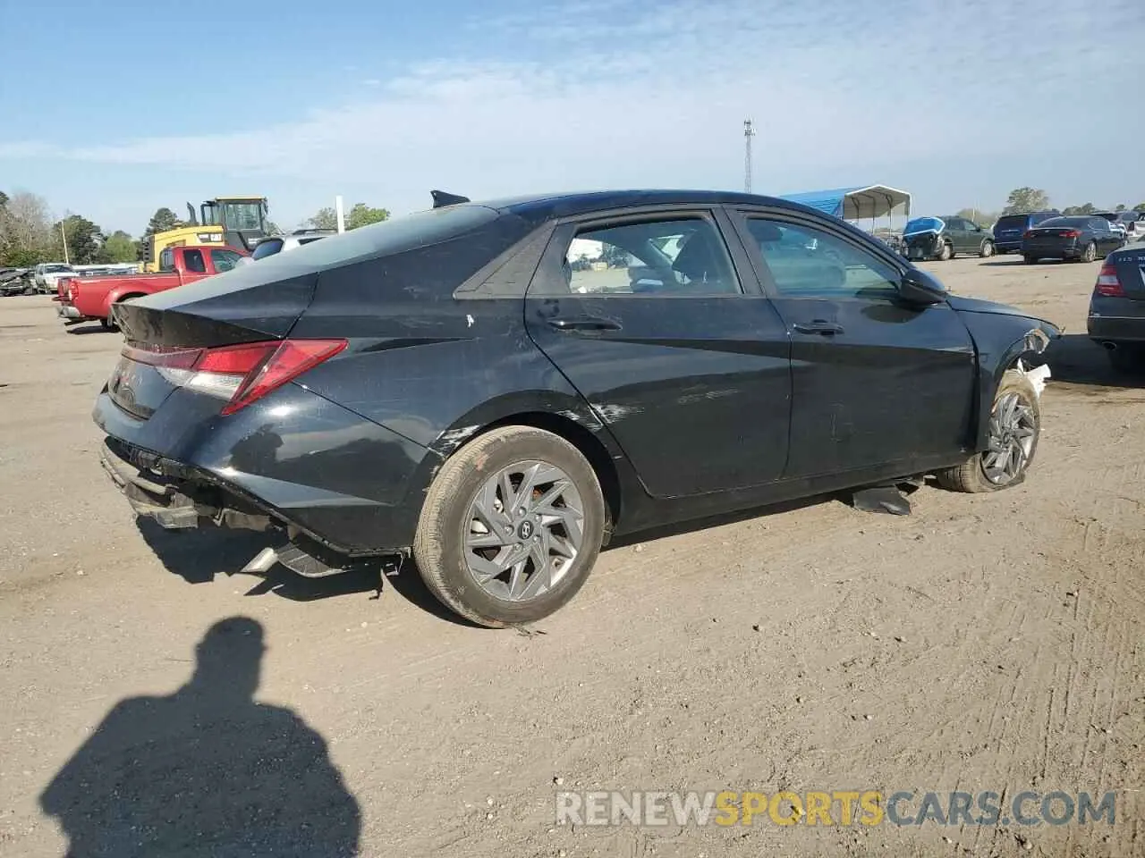 3 Photograph of a damaged car KMHLM4DG2RU658386 HYUNDAI ELANTRA 2024