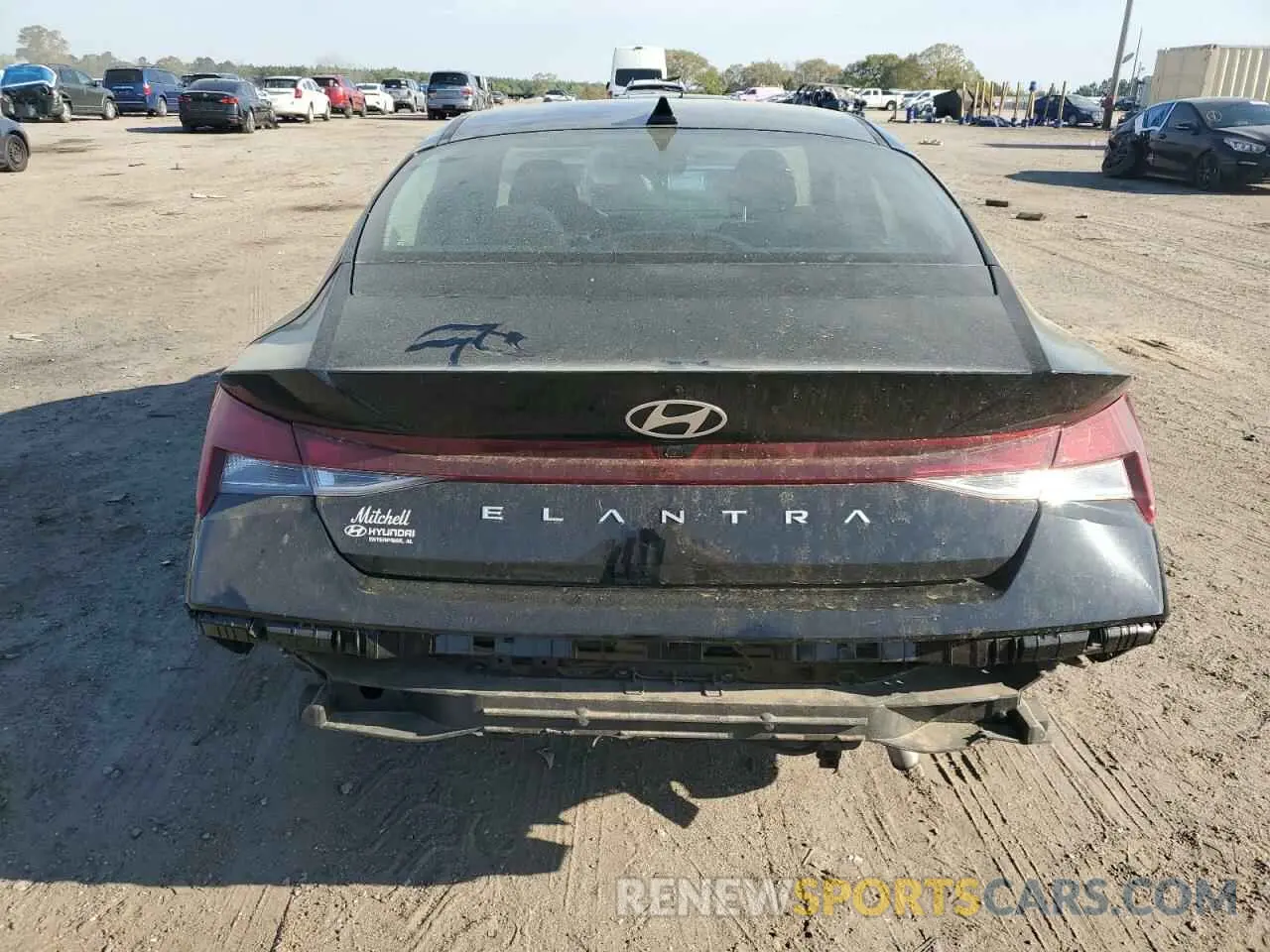 6 Photograph of a damaged car KMHLM4DG2RU658386 HYUNDAI ELANTRA 2024
