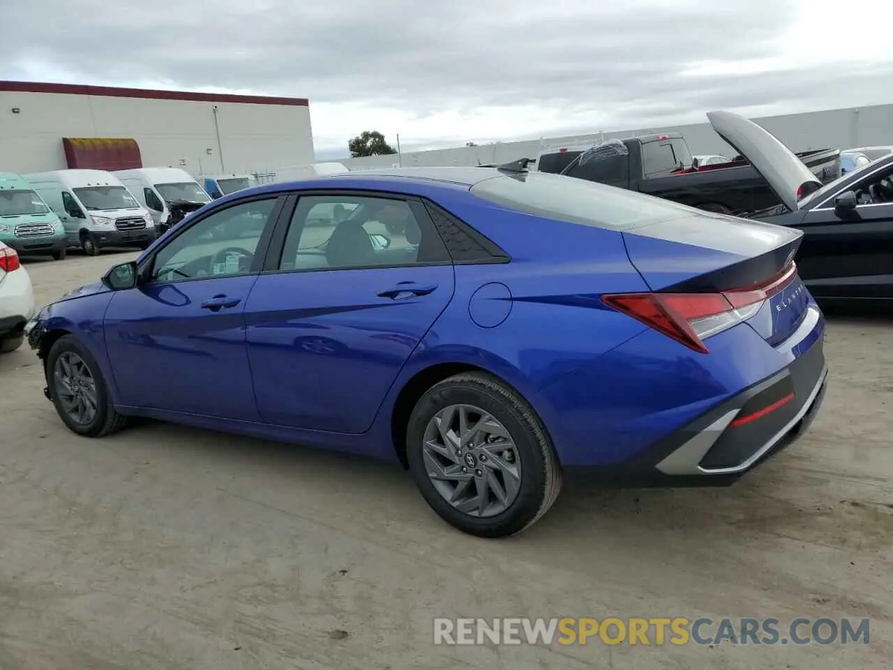 2 Фотография поврежденного автомобиля KMHLM4DG2RU668660 HYUNDAI ELANTRA 2024
