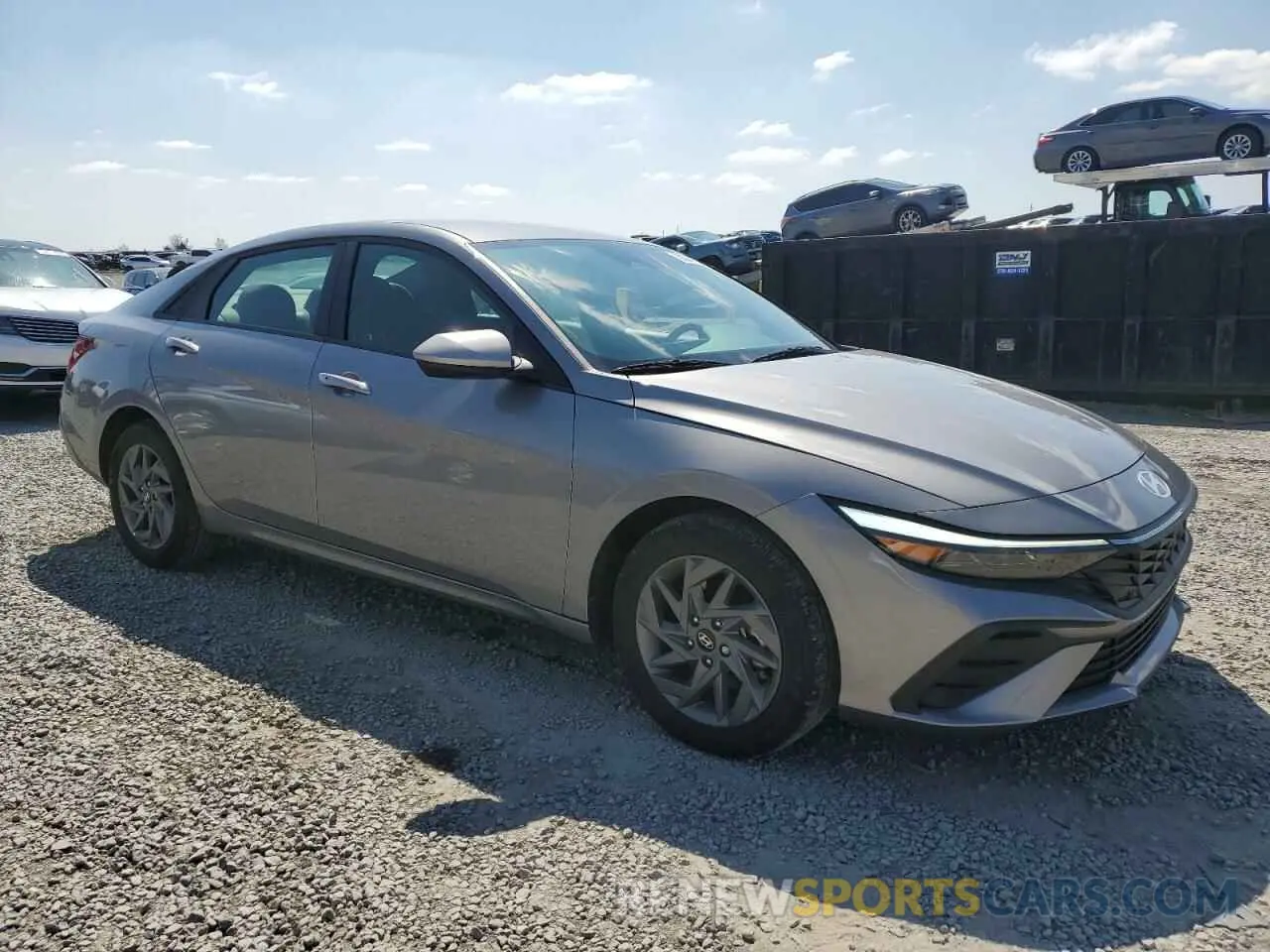 4 Фотография поврежденного автомобиля KMHLM4DG2RU675916 HYUNDAI ELANTRA 2024