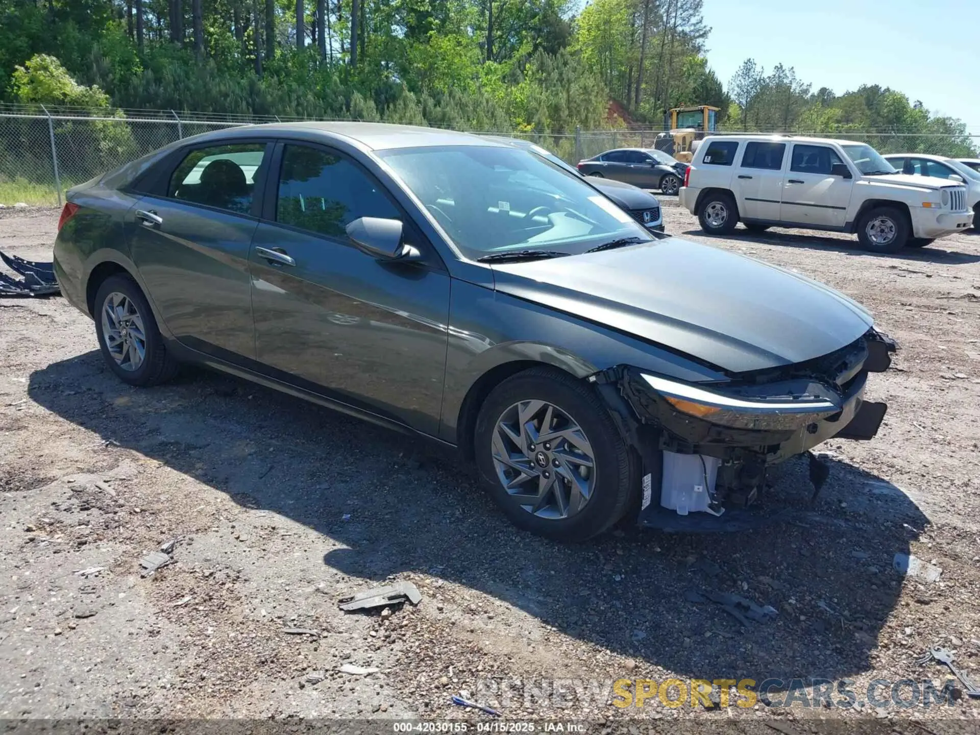 1 Фотография поврежденного автомобиля KMHLM4DG2RU686933 HYUNDAI ELANTRA 2024
