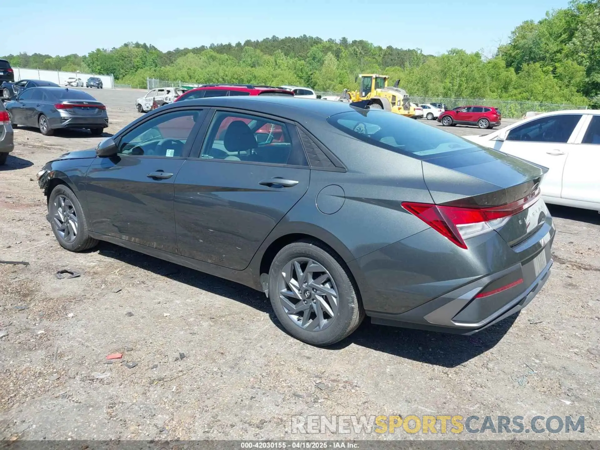 3 Фотография поврежденного автомобиля KMHLM4DG2RU686933 HYUNDAI ELANTRA 2024