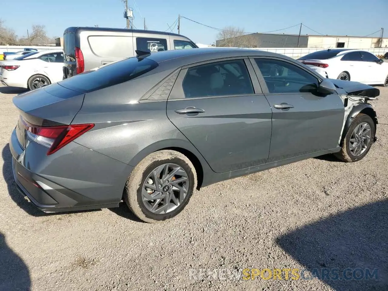 3 Фотография поврежденного автомобиля KMHLM4DG2RU699679 HYUNDAI ELANTRA 2024