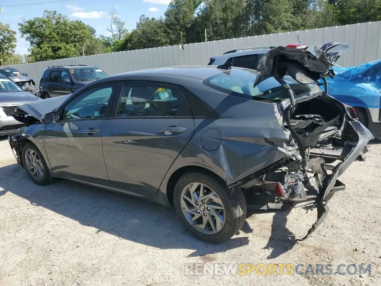 2 Photograph of a damaged car KMHLM4DG2RU722507 HYUNDAI ELANTRA 2024