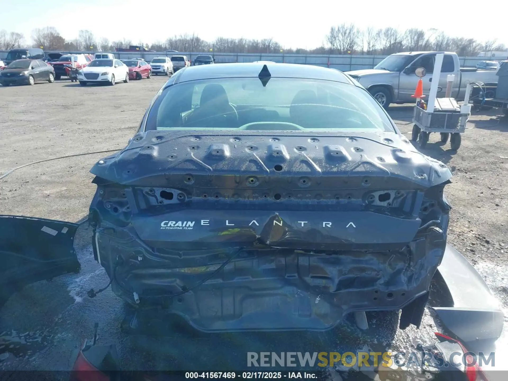 6 Фотография поврежденного автомобиля KMHLM4DG2RU735841 HYUNDAI ELANTRA 2024