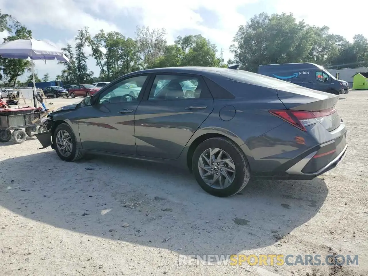 2 Фотография поврежденного автомобиля KMHLM4DG2RU747701 HYUNDAI ELANTRA 2024
