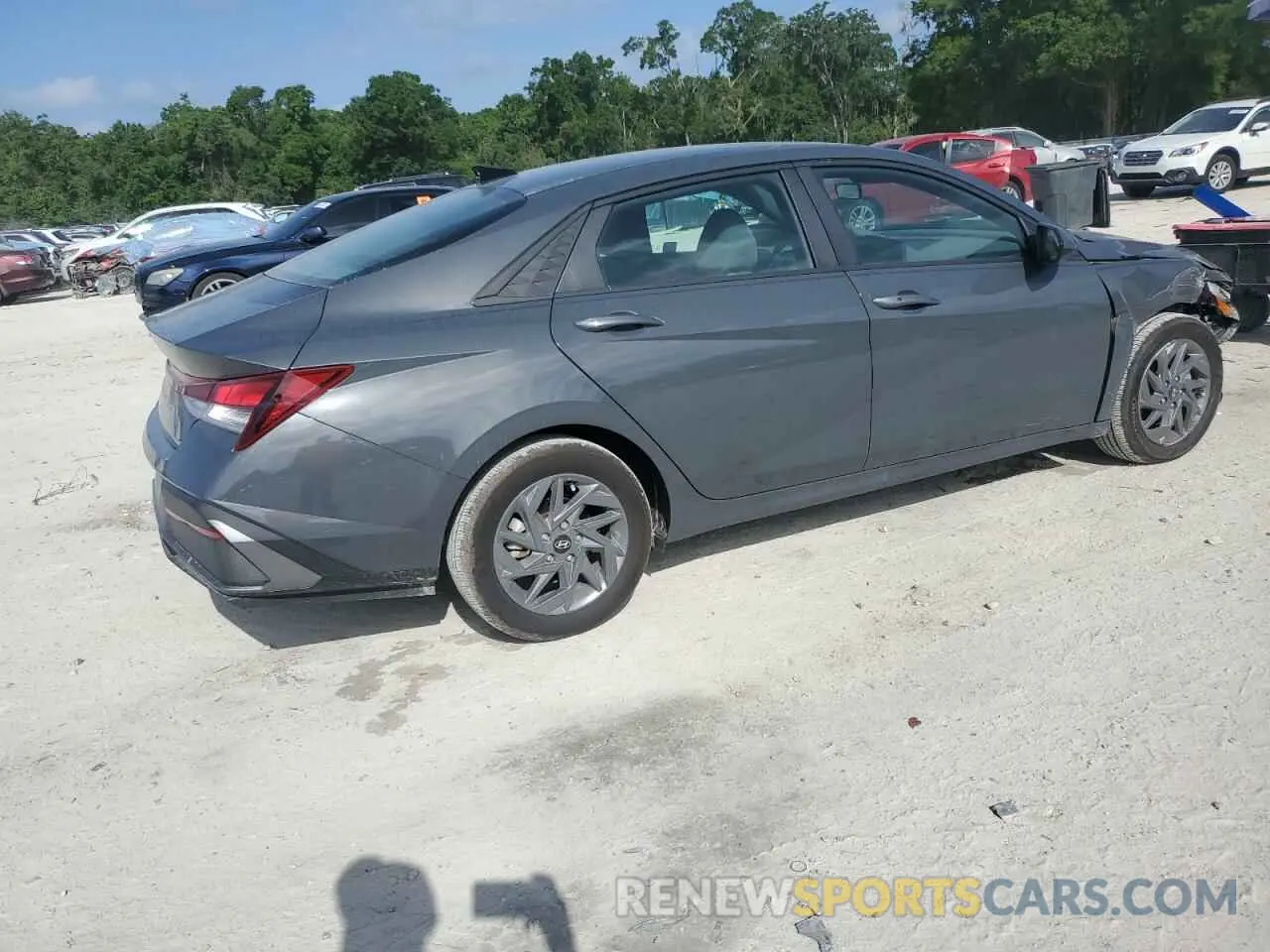 3 Фотография поврежденного автомобиля KMHLM4DG2RU747701 HYUNDAI ELANTRA 2024