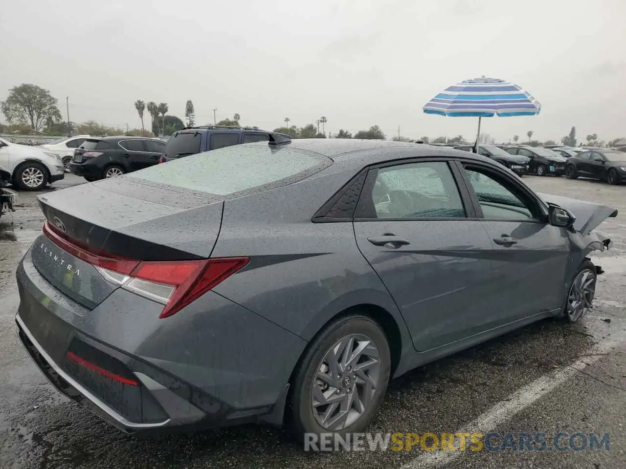 3 Фотография поврежденного автомобиля KMHLM4DG2RU750940 HYUNDAI ELANTRA 2024