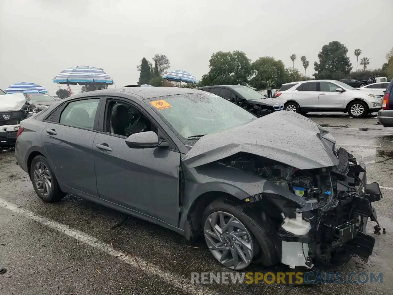 4 Фотография поврежденного автомобиля KMHLM4DG2RU750940 HYUNDAI ELANTRA 2024
