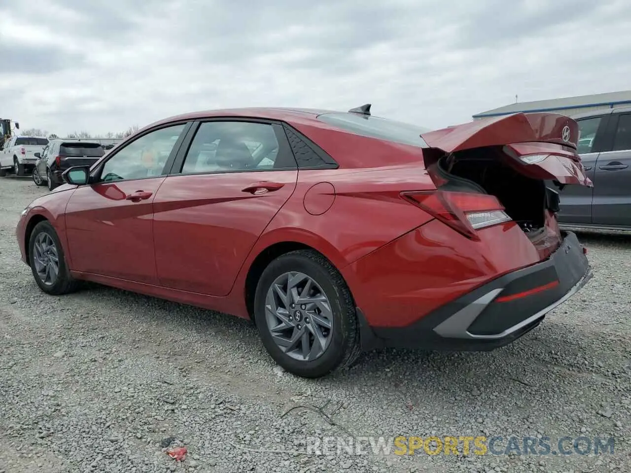 2 Photograph of a damaged car KMHLM4DG2RU759461 HYUNDAI ELANTRA 2024