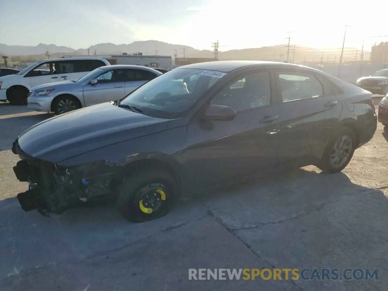 1 Фотография поврежденного автомобиля KMHLM4DG2RU763168 HYUNDAI ELANTRA 2024