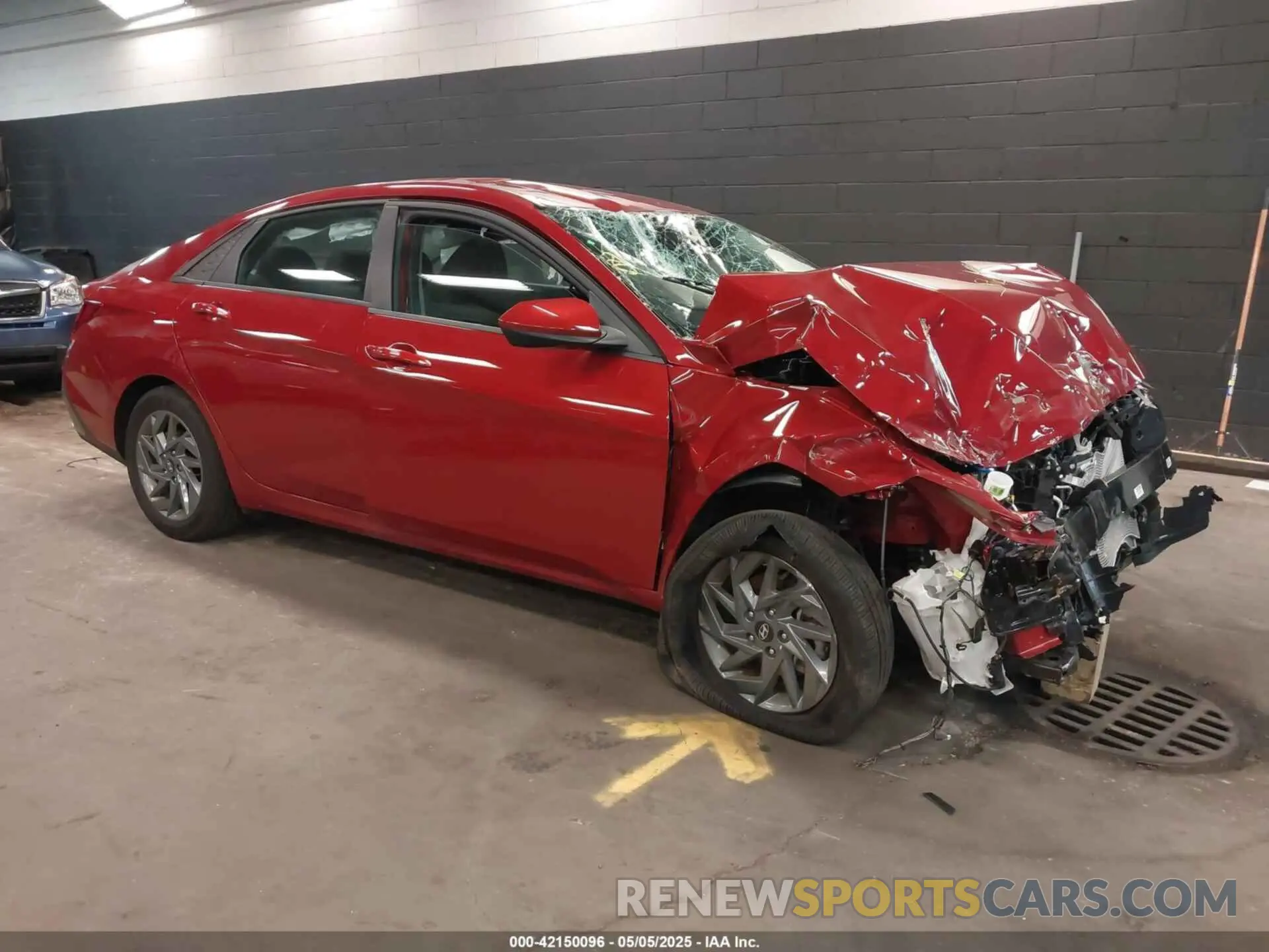 1 Photograph of a damaged car KMHLM4DG2RU807623 HYUNDAI ELANTRA 2024