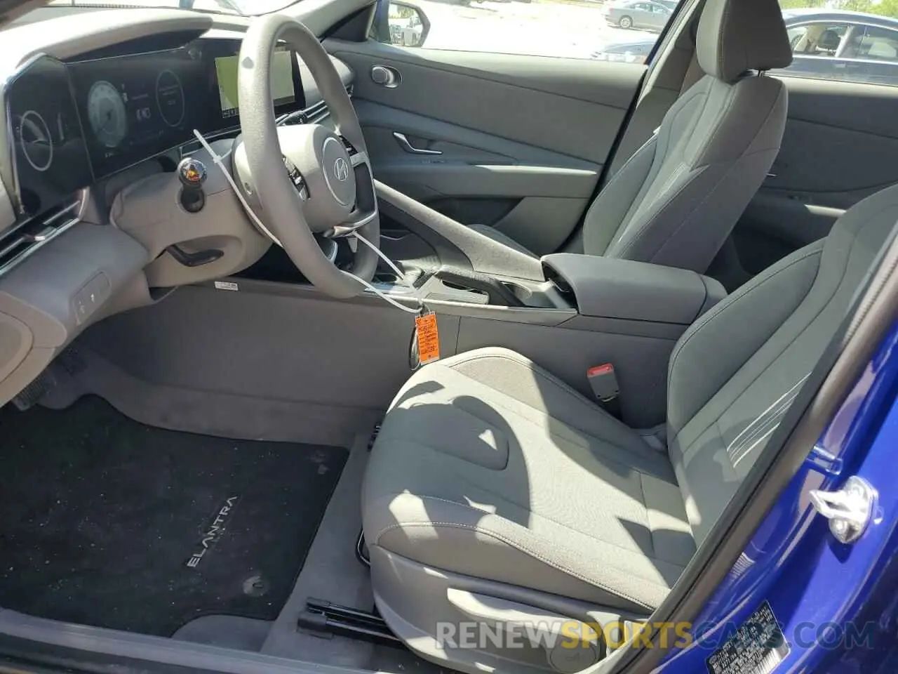 7 Photograph of a damaged car KMHLM4DG2RU811090 HYUNDAI ELANTRA 2024