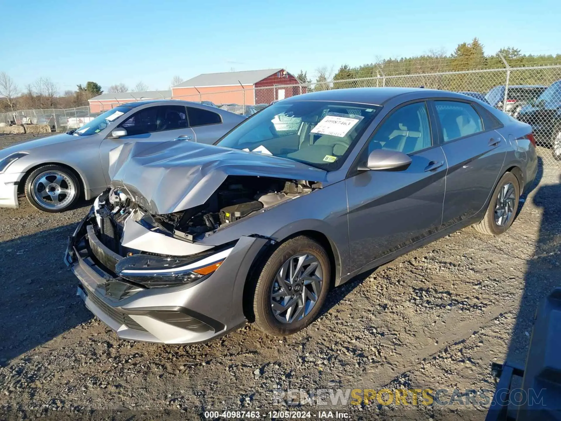 2 Фотография поврежденного автомобиля KMHLM4DG2RU846115 HYUNDAI ELANTRA 2024