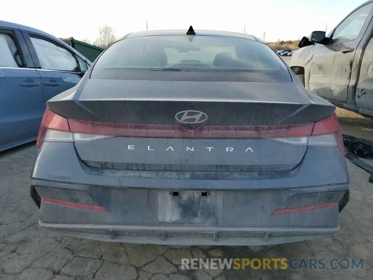 6 Photograph of a damaged car KMHLM4DG3RU645646 HYUNDAI ELANTRA 2024