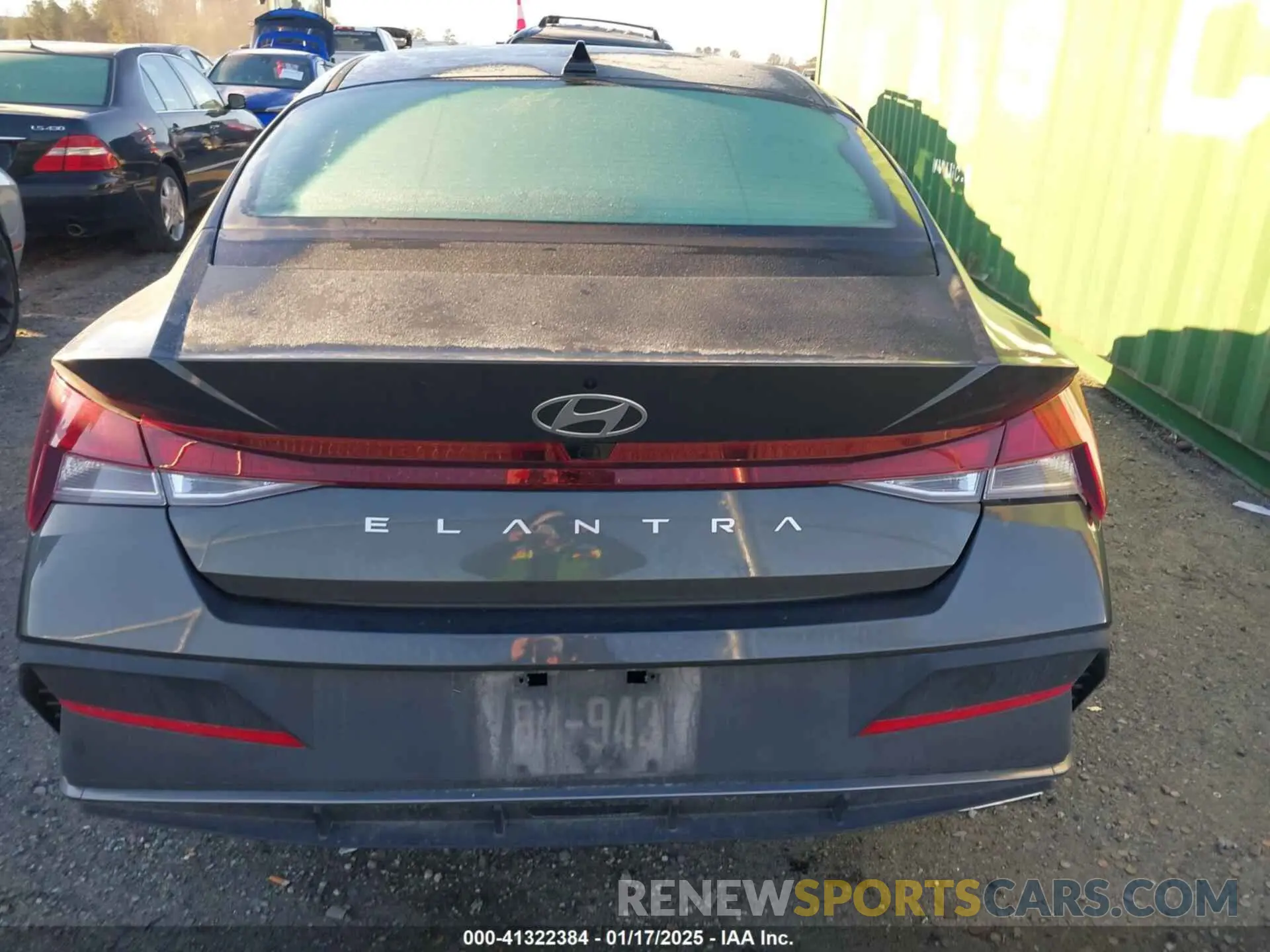 17 Photograph of a damaged car KMHLM4DG3RU686052 HYUNDAI ELANTRA 2024