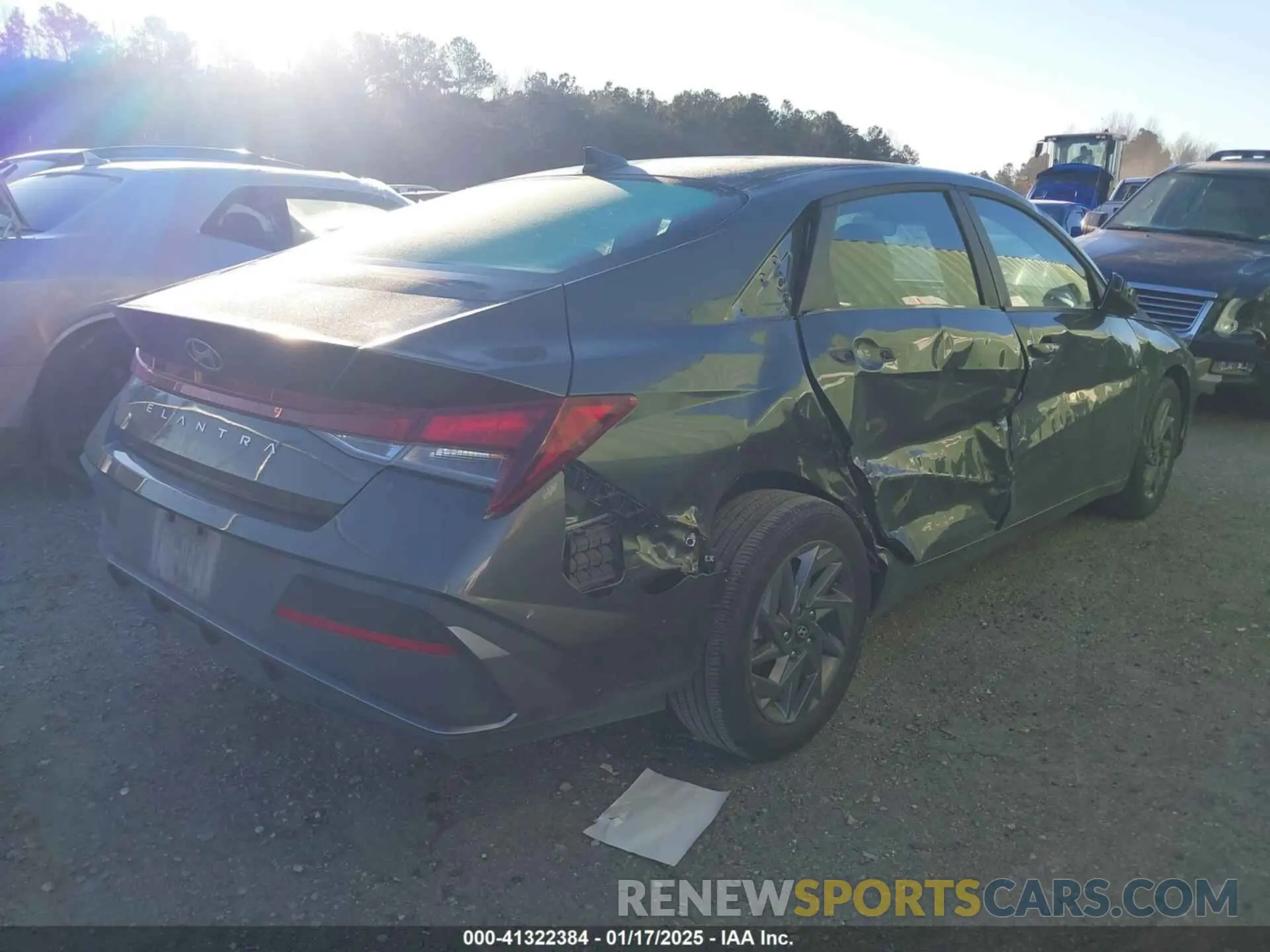 4 Photograph of a damaged car KMHLM4DG3RU686052 HYUNDAI ELANTRA 2024