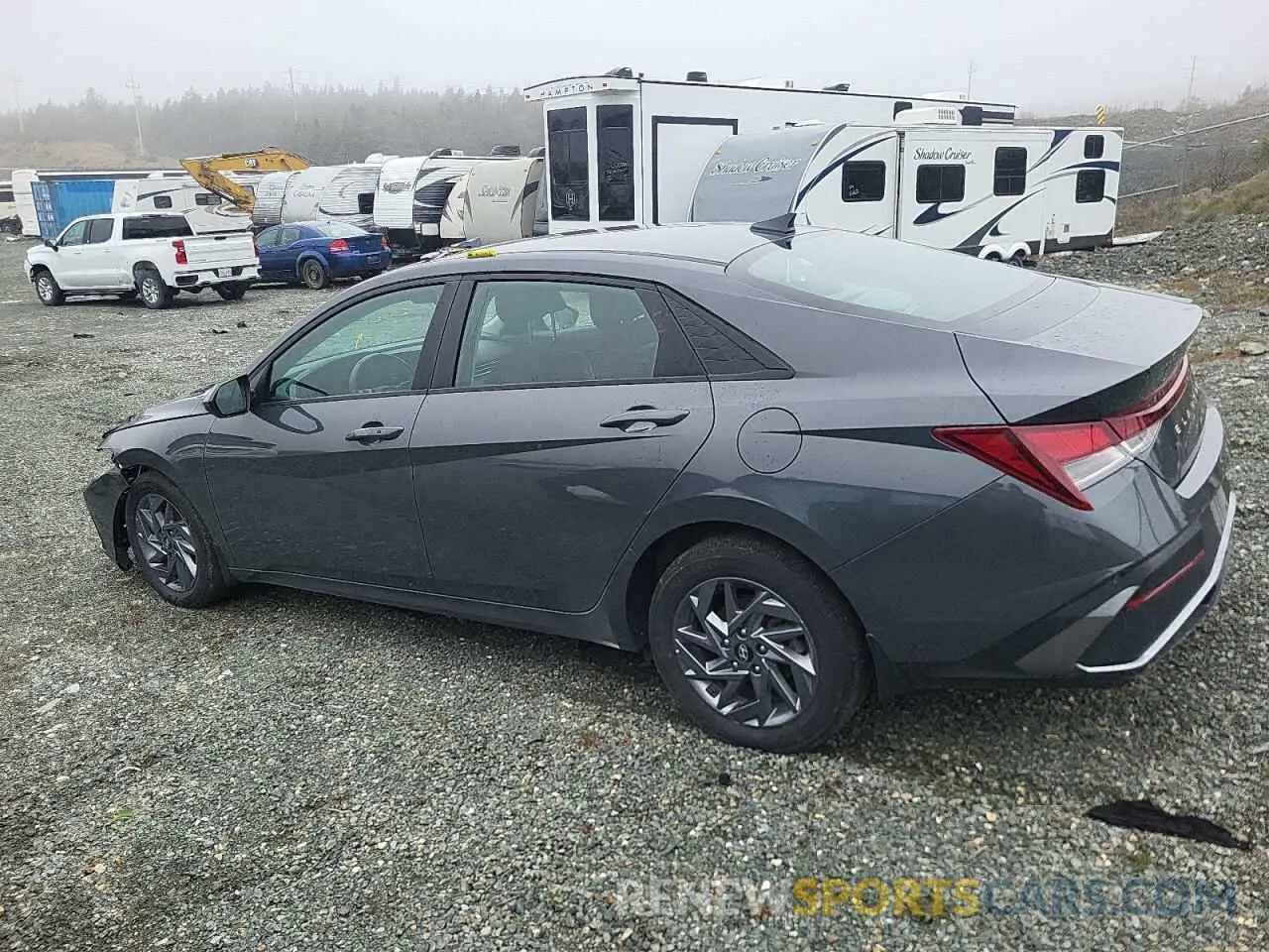 2 Photograph of a damaged car KMHLM4DG3RU696533 HYUNDAI ELANTRA 2024