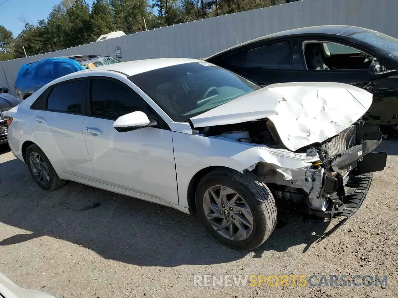4 Photograph of a damaged car KMHLM4DG3RU755774 HYUNDAI ELANTRA 2024