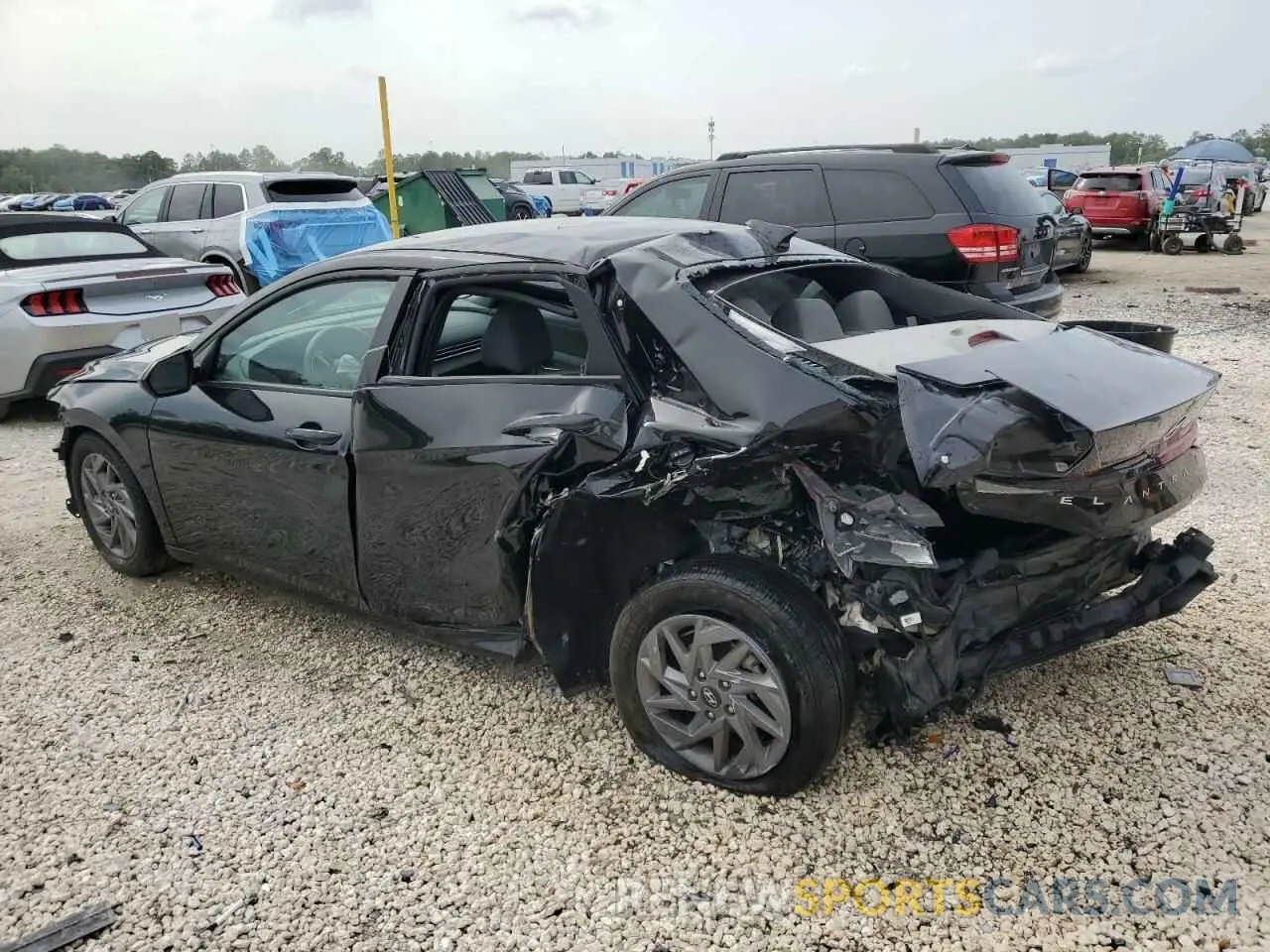 2 Фотография поврежденного автомобиля KMHLM4DG3RU770727 HYUNDAI ELANTRA 2024
