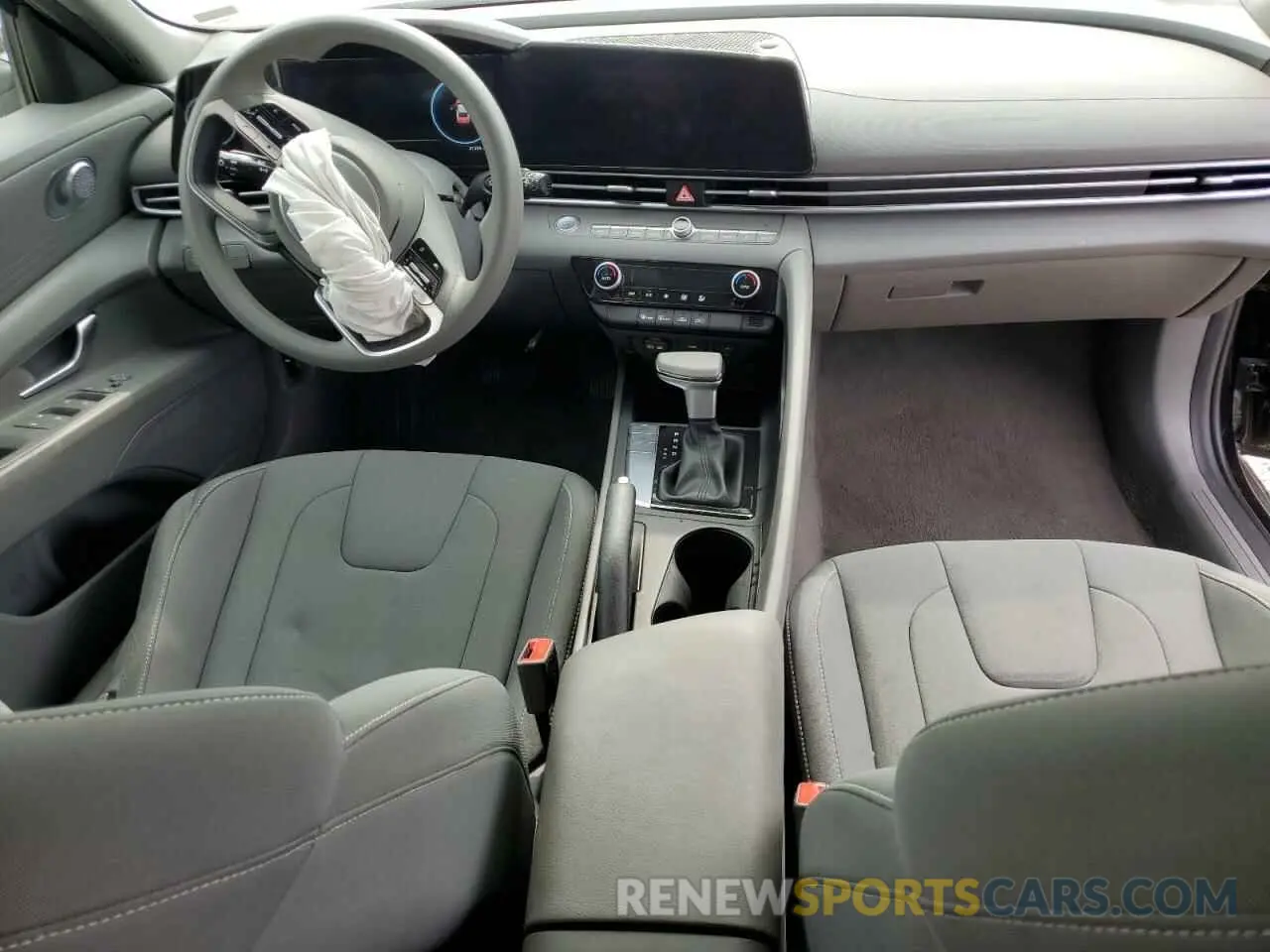 8 Фотография поврежденного автомобиля KMHLM4DG3RU770727 HYUNDAI ELANTRA 2024