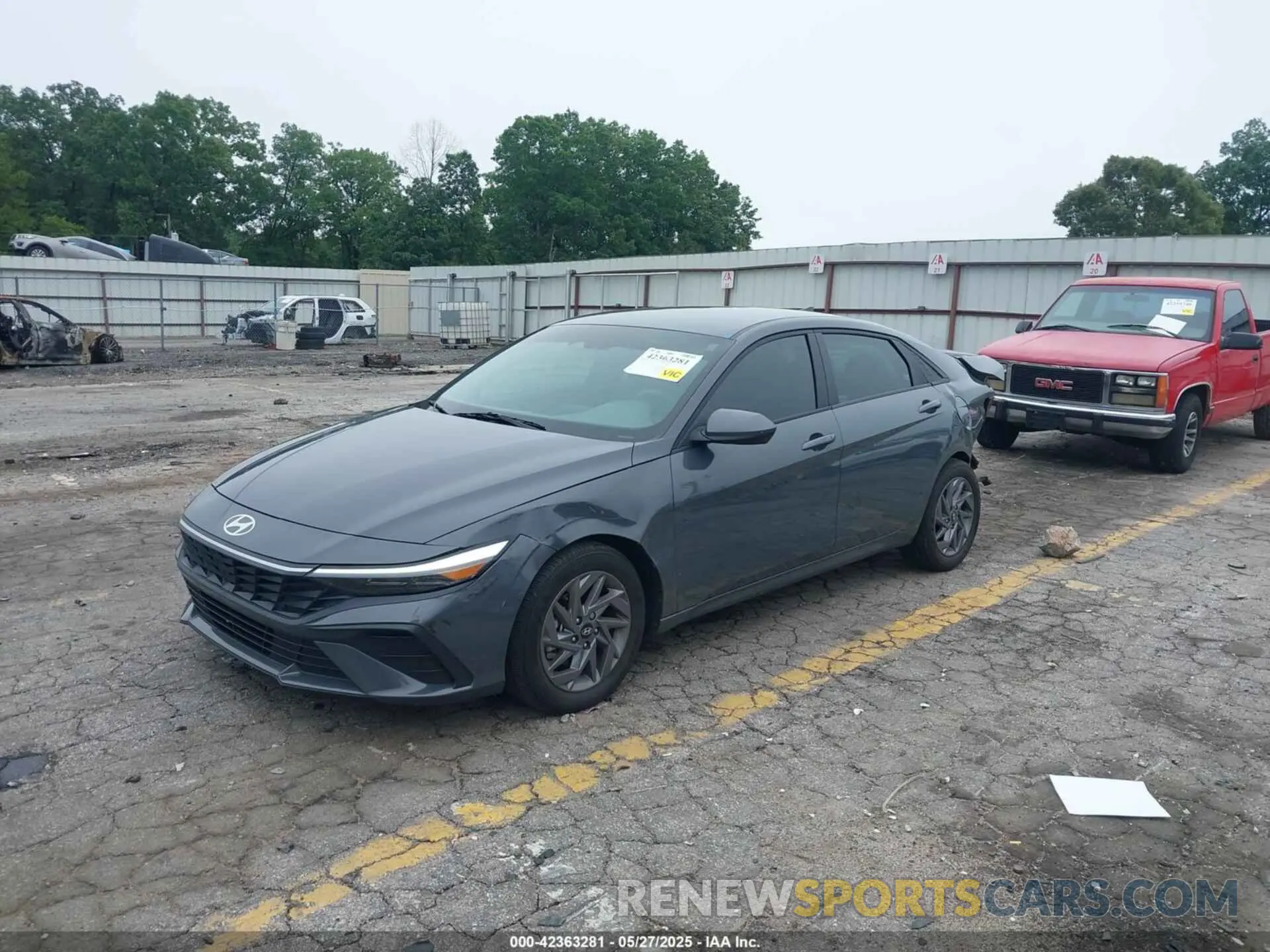 2 Photograph of a damaged car KMHLM4DG3RU798219 HYUNDAI ELANTRA 2024
