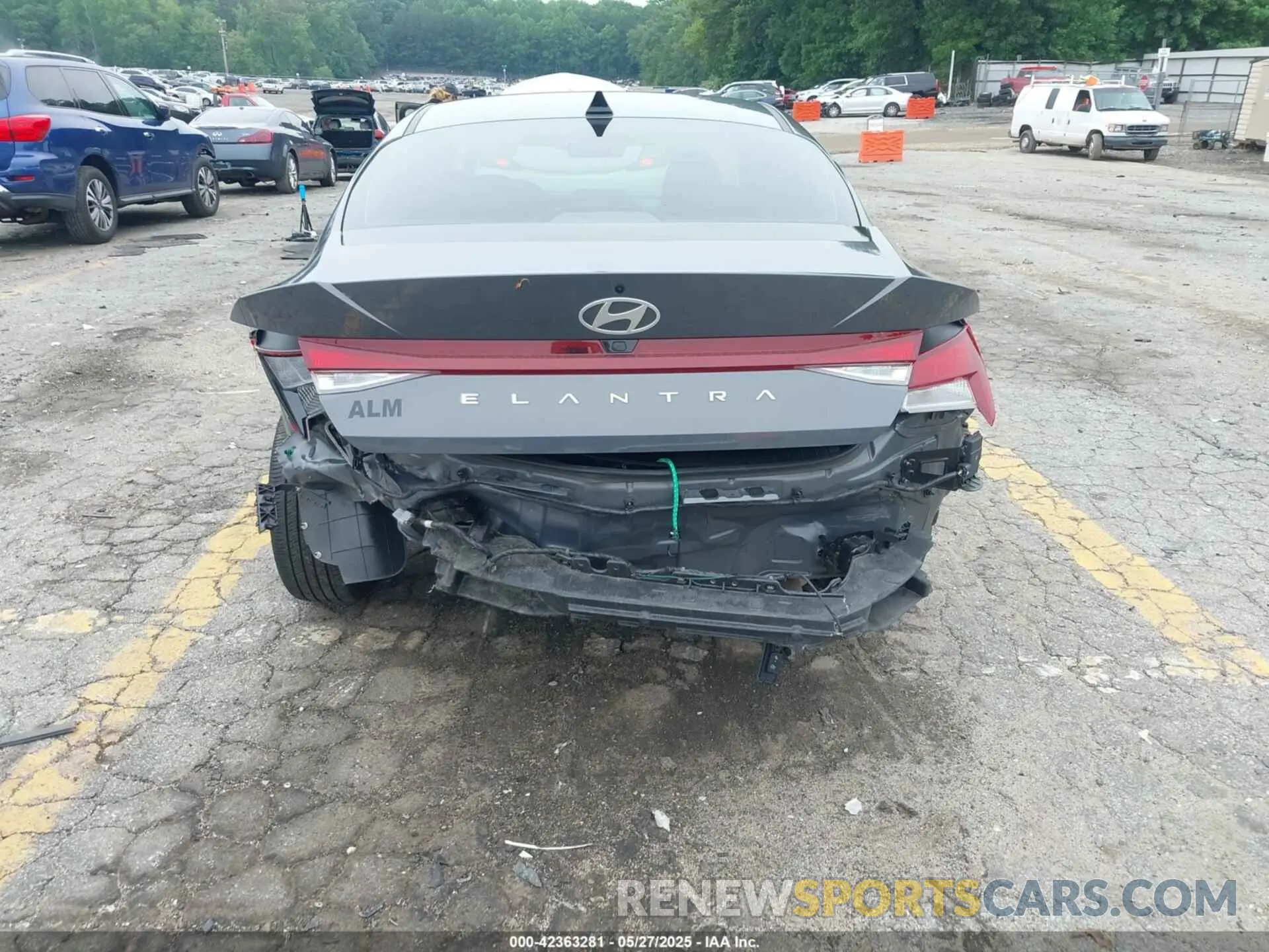 6 Photograph of a damaged car KMHLM4DG3RU798219 HYUNDAI ELANTRA 2024
