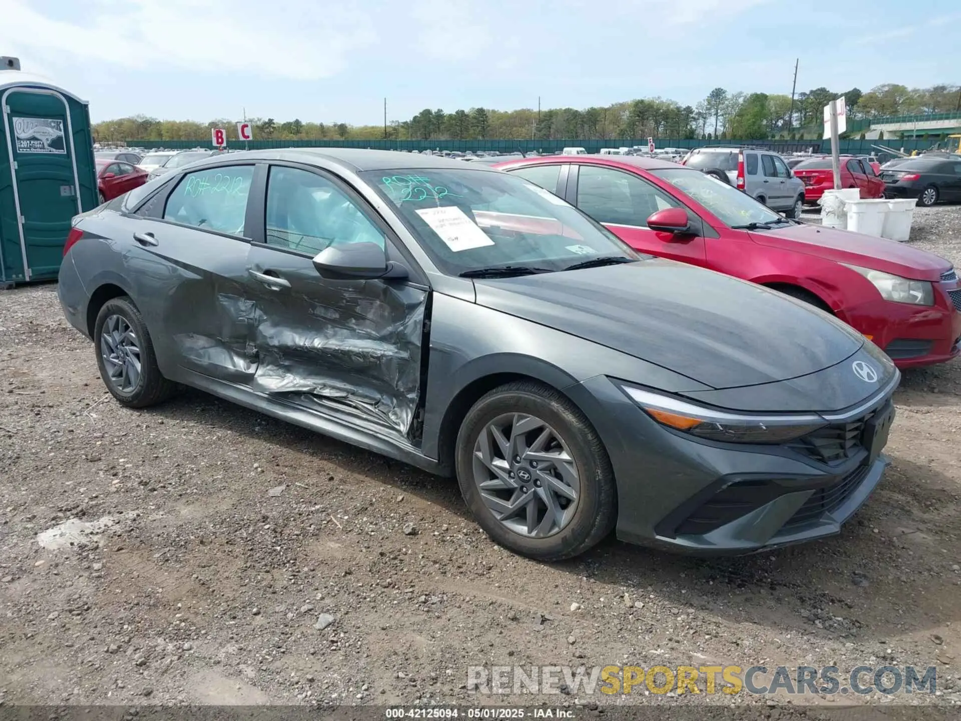 6 Фотография поврежденного автомобиля KMHLM4DG3RU812894 HYUNDAI ELANTRA 2024