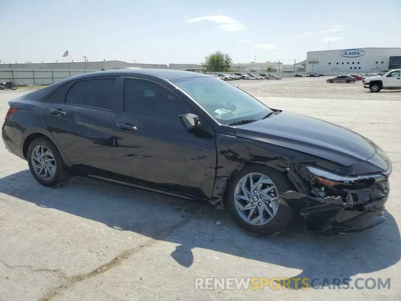 4 Photograph of a damaged car KMHLM4DG3RU813060 HYUNDAI ELANTRA 2024