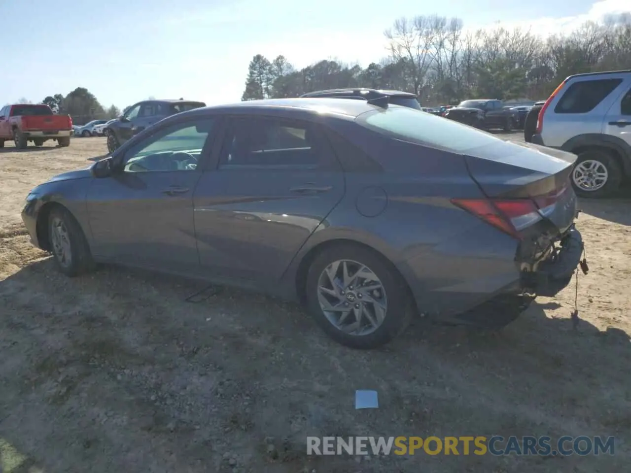 2 Фотография поврежденного автомобиля KMHLM4DG3RU817352 HYUNDAI ELANTRA 2024