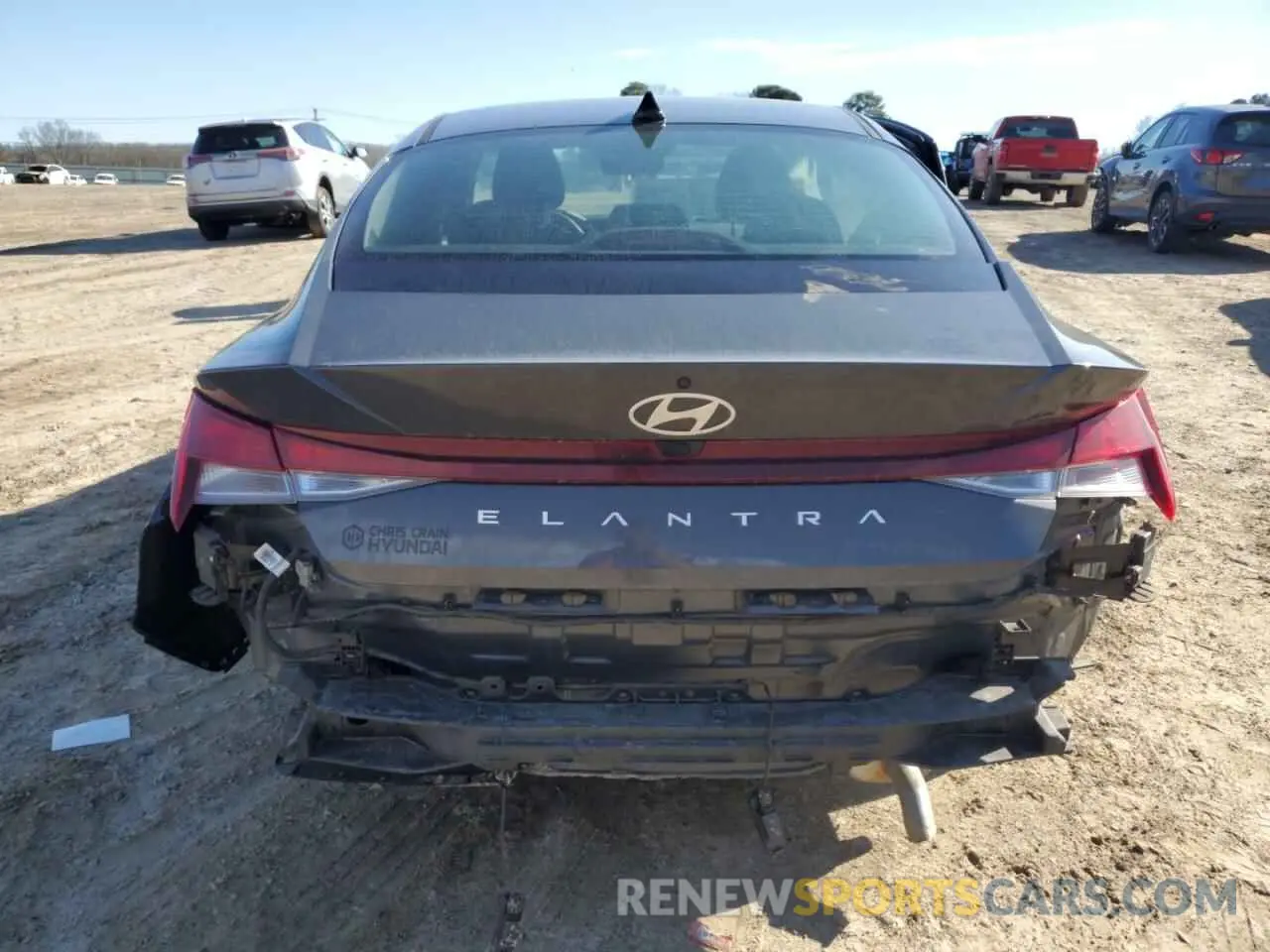 6 Фотография поврежденного автомобиля KMHLM4DG3RU817352 HYUNDAI ELANTRA 2024