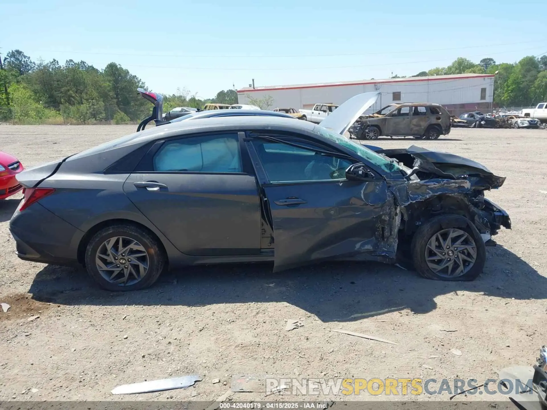13 Photograph of a damaged car KMHLM4DG4RU651049 HYUNDAI ELANTRA 2024