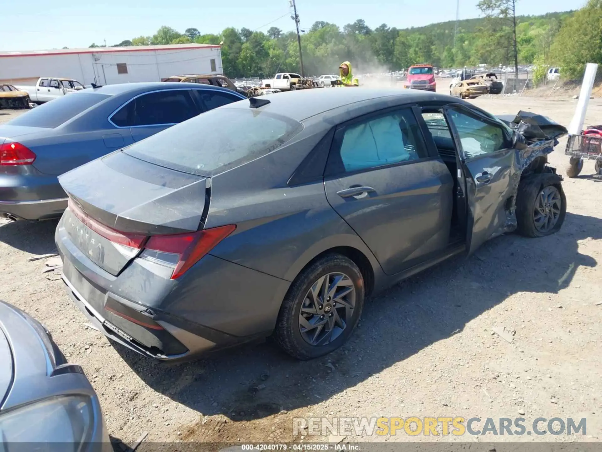 4 Photograph of a damaged car KMHLM4DG4RU651049 HYUNDAI ELANTRA 2024