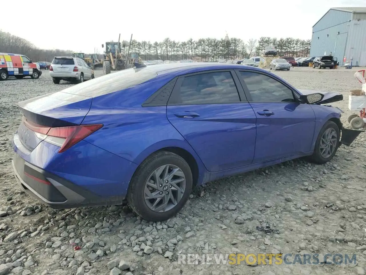 3 Photograph of a damaged car KMHLM4DG4RU710620 HYUNDAI ELANTRA 2024