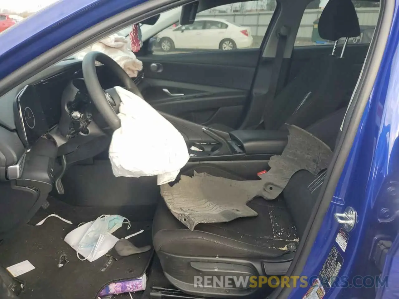 7 Photograph of a damaged car KMHLM4DG4RU710620 HYUNDAI ELANTRA 2024