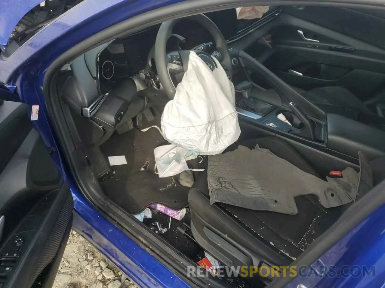 8 Photograph of a damaged car KMHLM4DG4RU710620 HYUNDAI ELANTRA 2024
