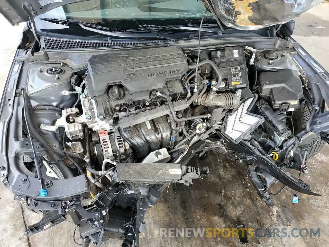 11 Photograph of a damaged car KMHLM4DG4RU734237 HYUNDAI ELANTRA 2024