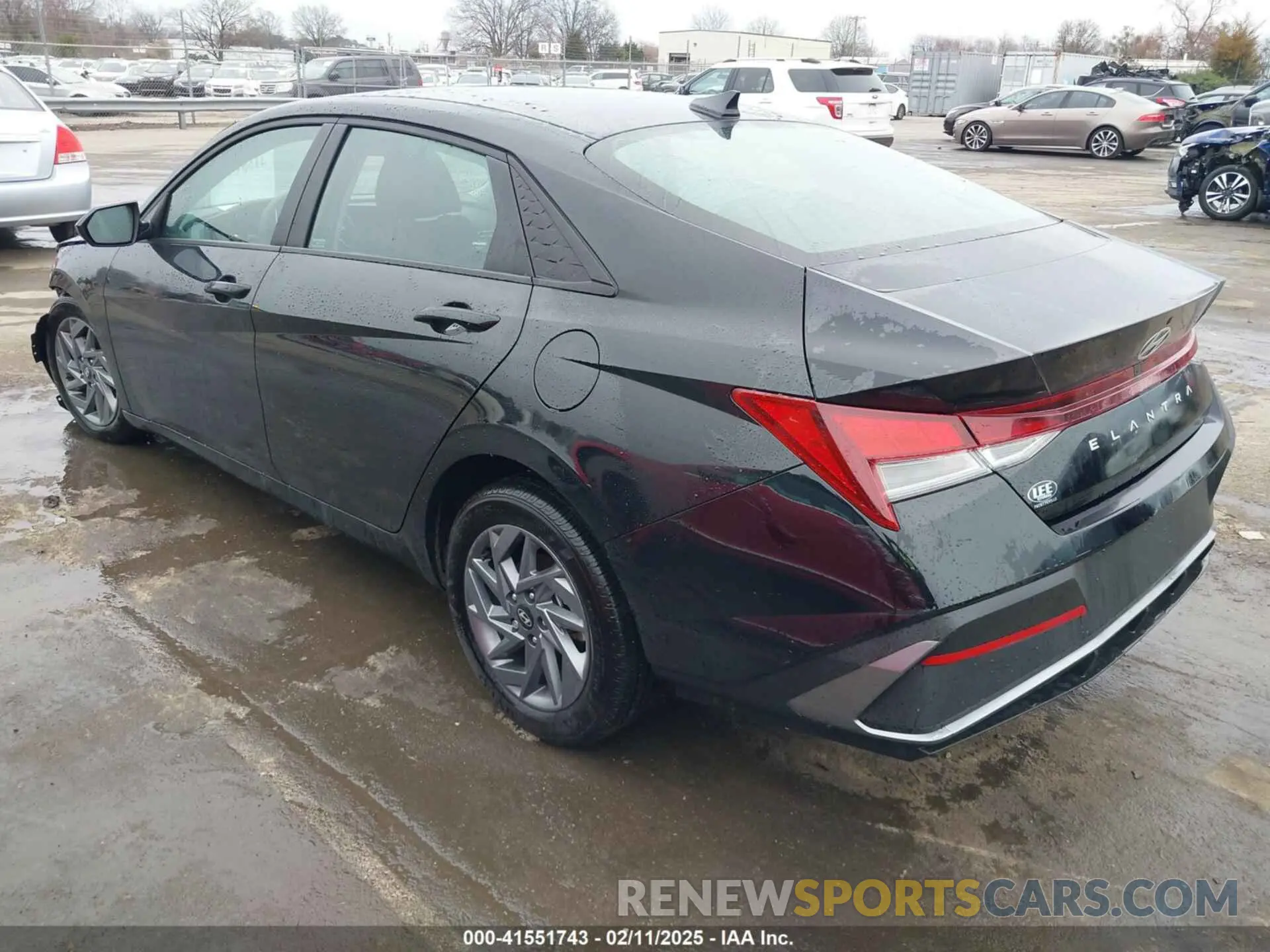 3 Photograph of a damaged car KMHLM4DG4RU756772 HYUNDAI ELANTRA 2024