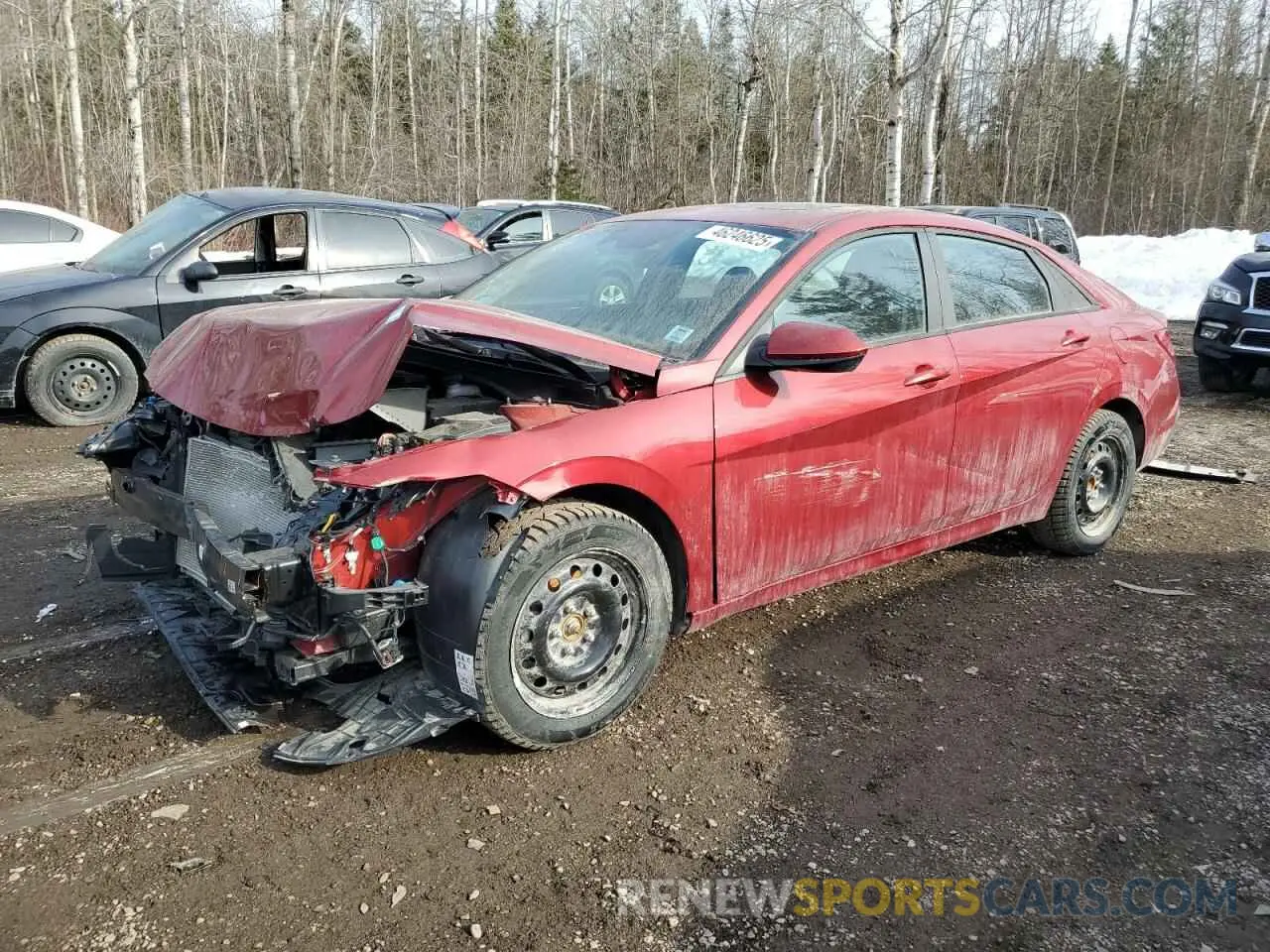 1 Фотография поврежденного автомобиля KMHLM4DG4RU777783 HYUNDAI ELANTRA 2024