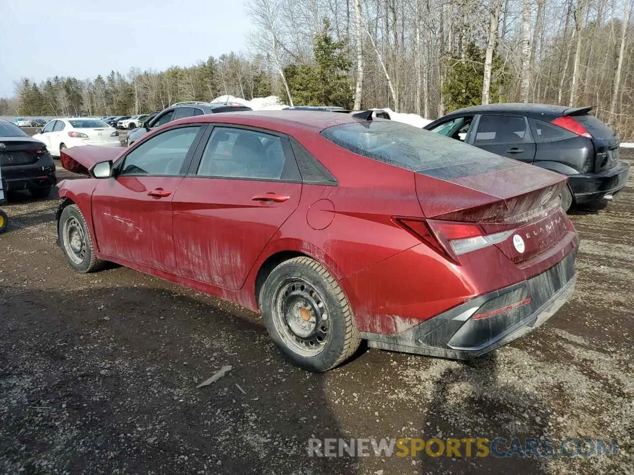 2 Фотография поврежденного автомобиля KMHLM4DG4RU777783 HYUNDAI ELANTRA 2024