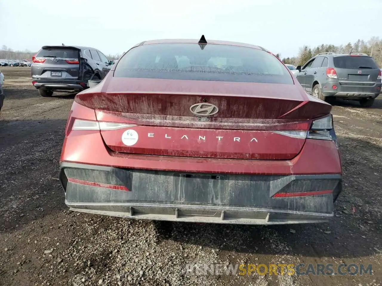 6 Фотография поврежденного автомобиля KMHLM4DG4RU777783 HYUNDAI ELANTRA 2024