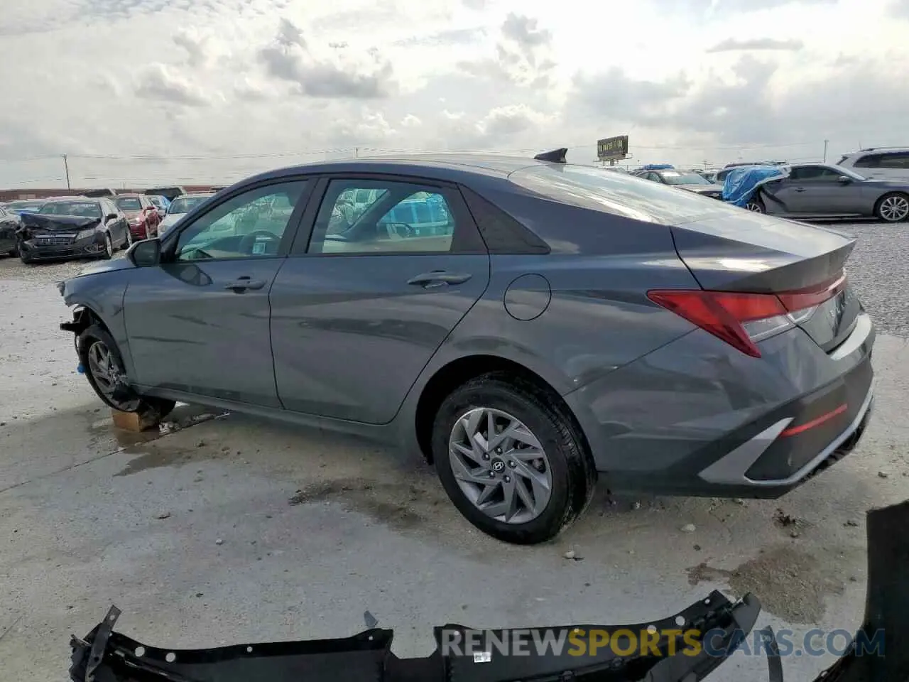 2 Фотография поврежденного автомобиля KMHLM4DG4RU828828 HYUNDAI ELANTRA 2024