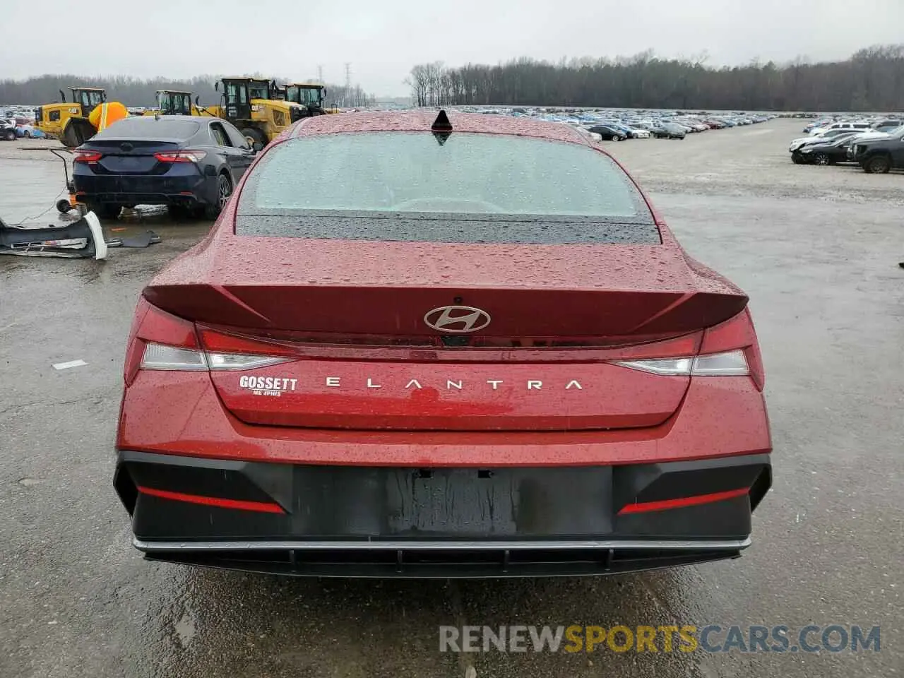 6 Фотография поврежденного автомобиля KMHLM4DG4RU829624 HYUNDAI ELANTRA 2024